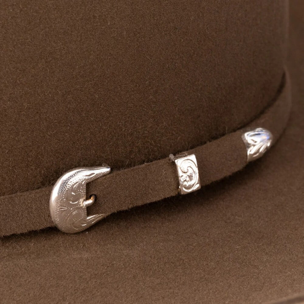 Resistol Mens 6X Midnight Felt Hat Oak - RFMDNTRB-KB - Image 4