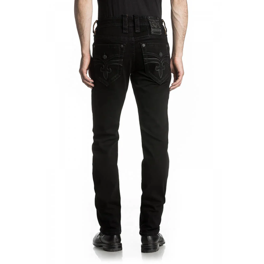 Rock Revival Mens Arther Alternative Straight Jeans - RP2311A200 - Image 2