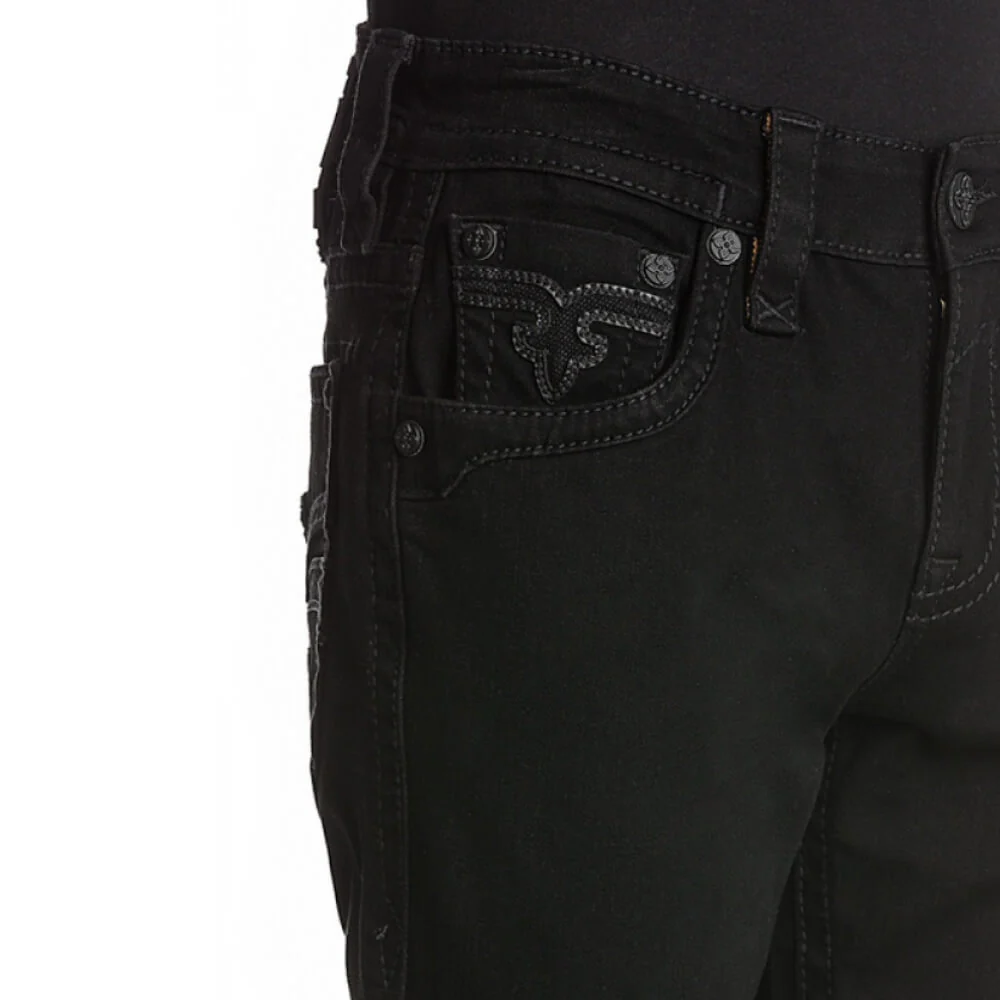 Rock Revival Mens Arther Alternative Straight Jeans - RP2311A200 - Image 3