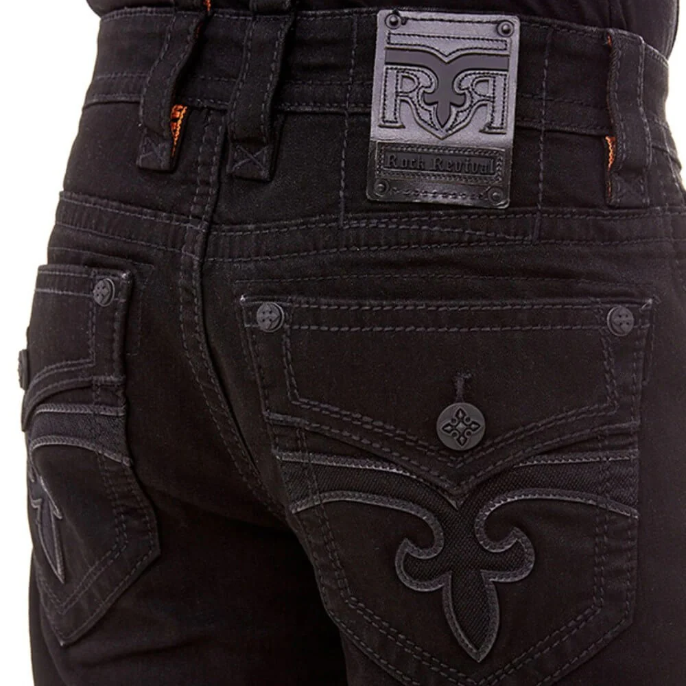 Rock Revival Mens Arther Bootcut Jeans - RP2311B200R - Image 4
