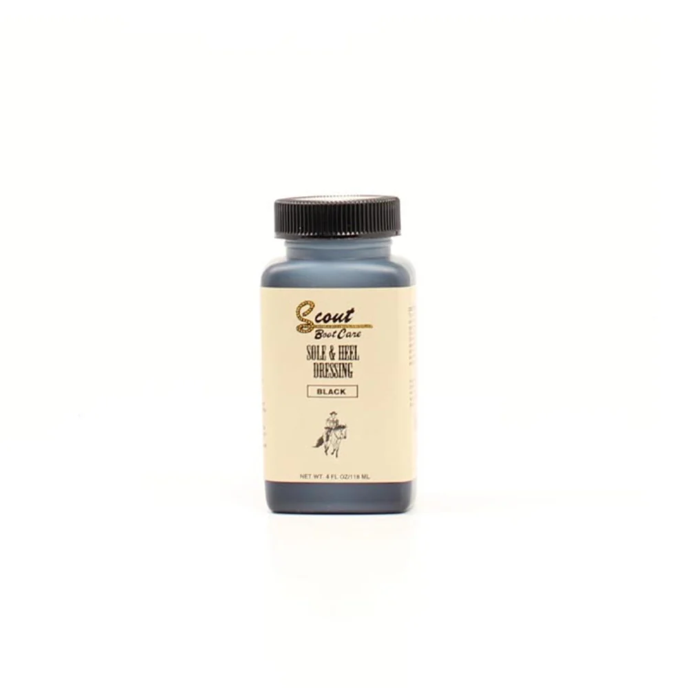 Scout Boot Care Sole And Heel Dressing Black - 0364001