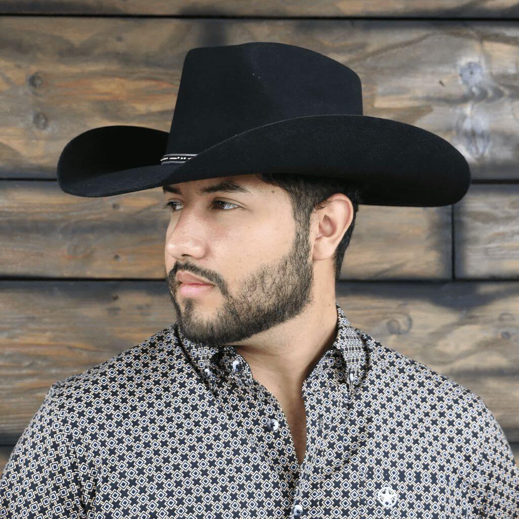 Starr Mens 3X Anthony Felt Hat - SWWANTHONY3X-BLK