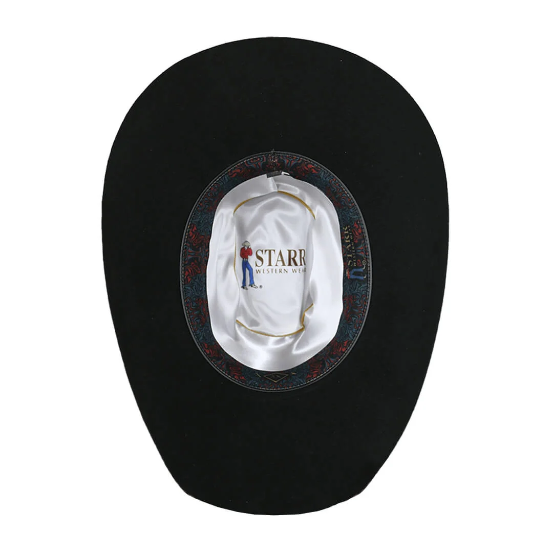 Starr Mens 3X Anthony Felt Hat - SWWANTHONY3X-BLK - Image 5