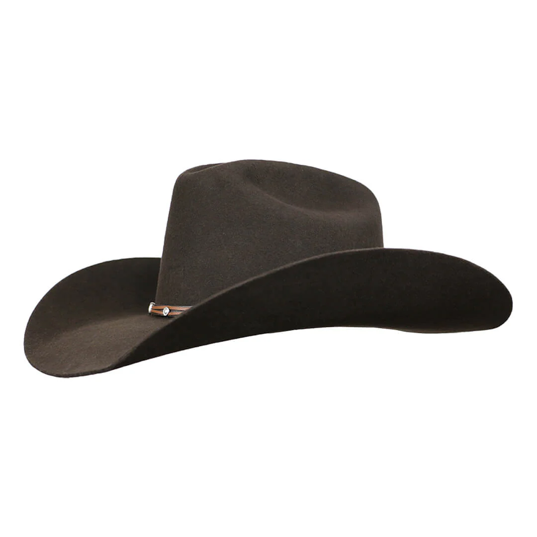 Starr Mens 3X Dumas Felt Hat - SWWDUMAS3X-CHOCO - Image 2