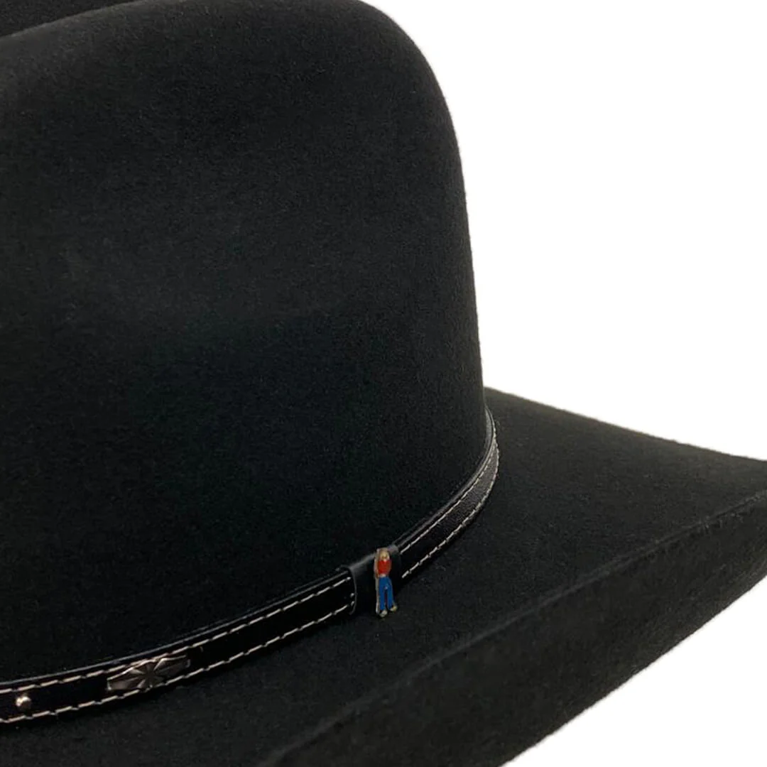 Starr Mens 3X Stanton Felt Hat - SWWSTANTON3X-BLK - Image 3