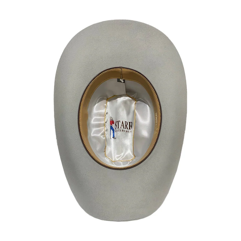 Starr Mens 6X Frisco Felt Hat Platinum - SWWFRISCO6X-PLAT - Image 4