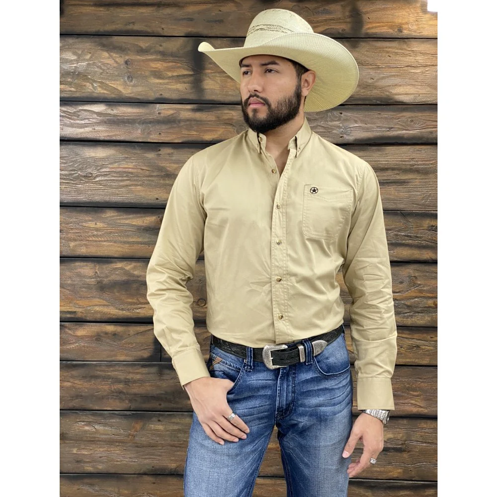 Starr Mens Solid Western Button Down Shirt (Many Styles) - SWSLBLS - Image 6