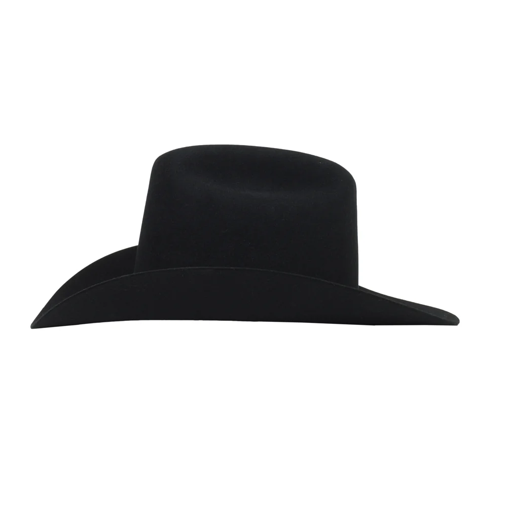 Stetson Mens 6X Rancher Felt Hat Black - SFSRRN01-07 - Image 3