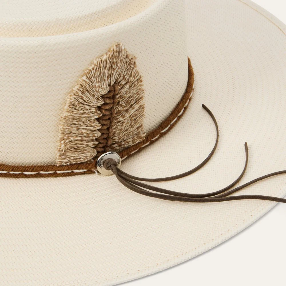 Stetson Mens Oasis Straw Hat - XSOSIS25-81 - Image 5