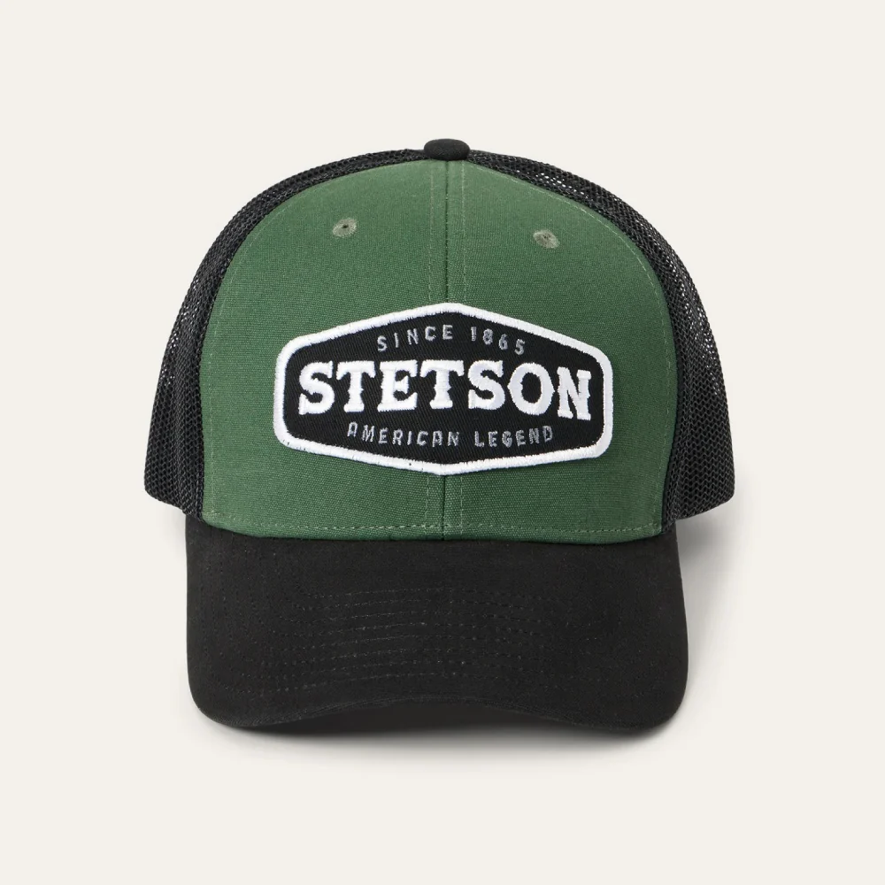 Stetson Mens Sage Legend Trucker Cap - 0707701020002GR - Image 2