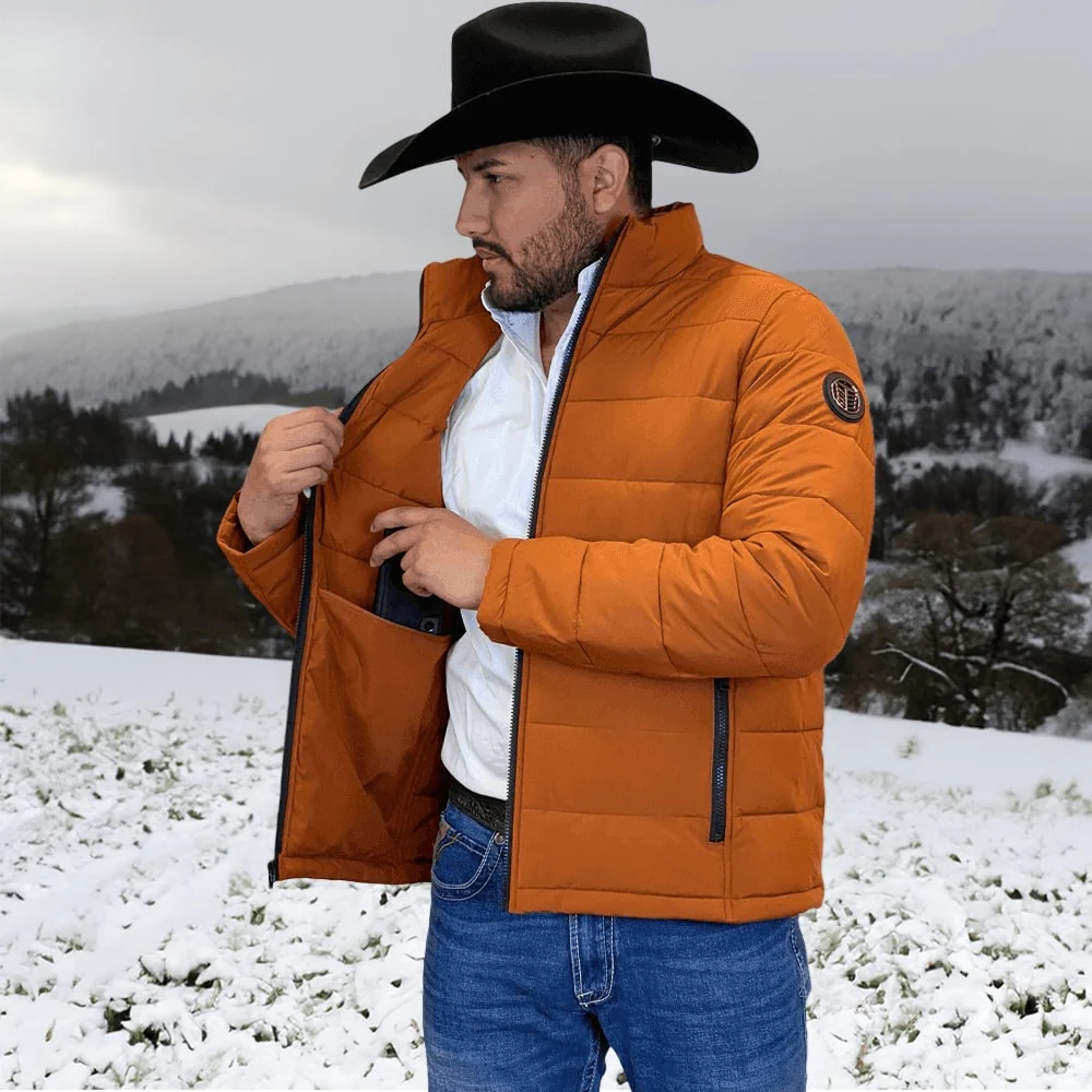 Tempco Mens Colorado Midweight Puffer Jacket - TM1313 - Image 3