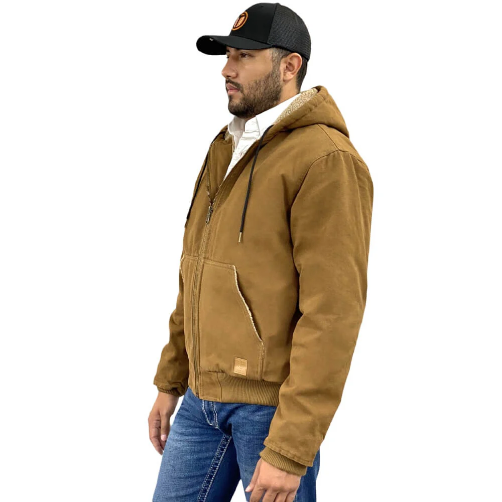 Tempco Mens Cruces Canvas Hood Jacket - TM1334 - Image 2