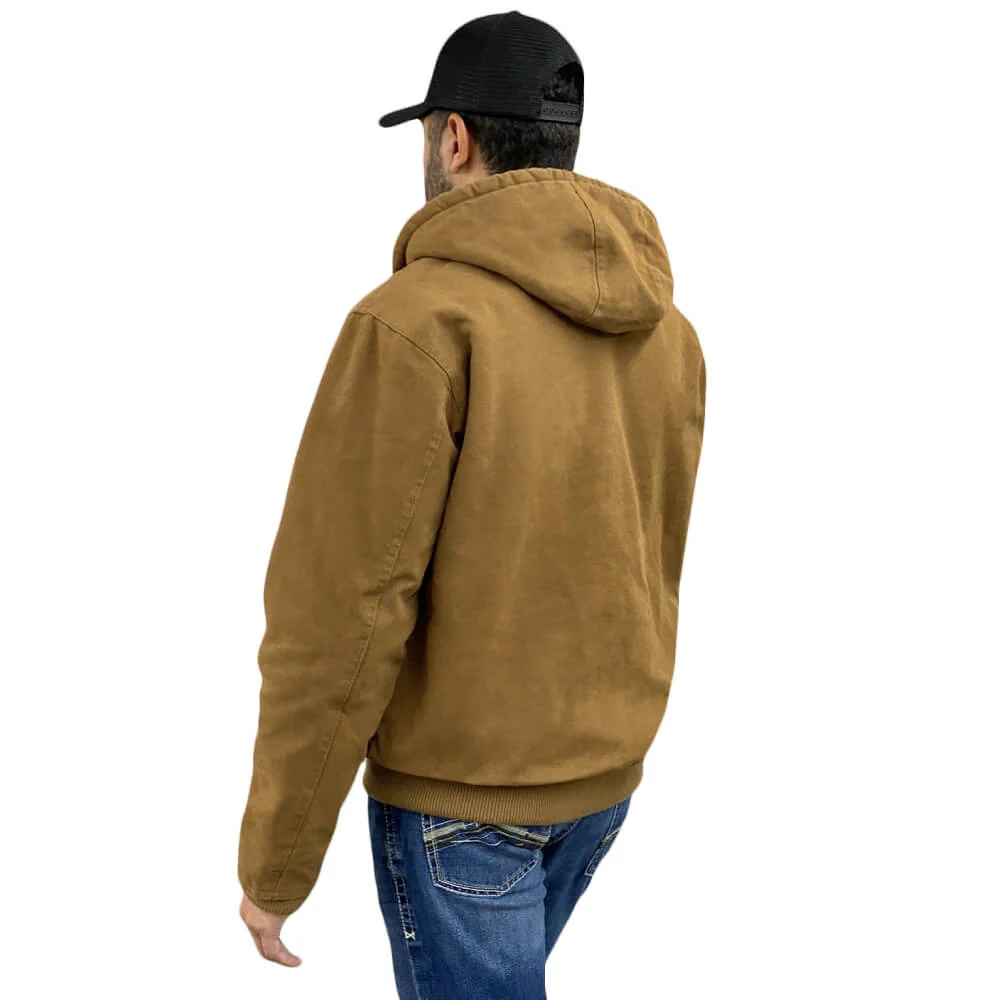 Tempco Mens Cruces Canvas Hood Jacket - TM1334 - Image 3