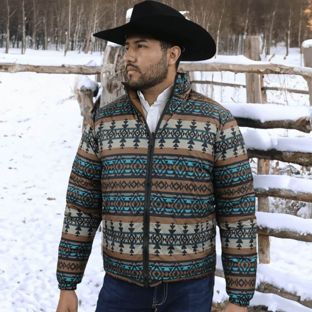 Tempco Mens Durango Reversible Puffer Jacket - TM1129 - Image 4