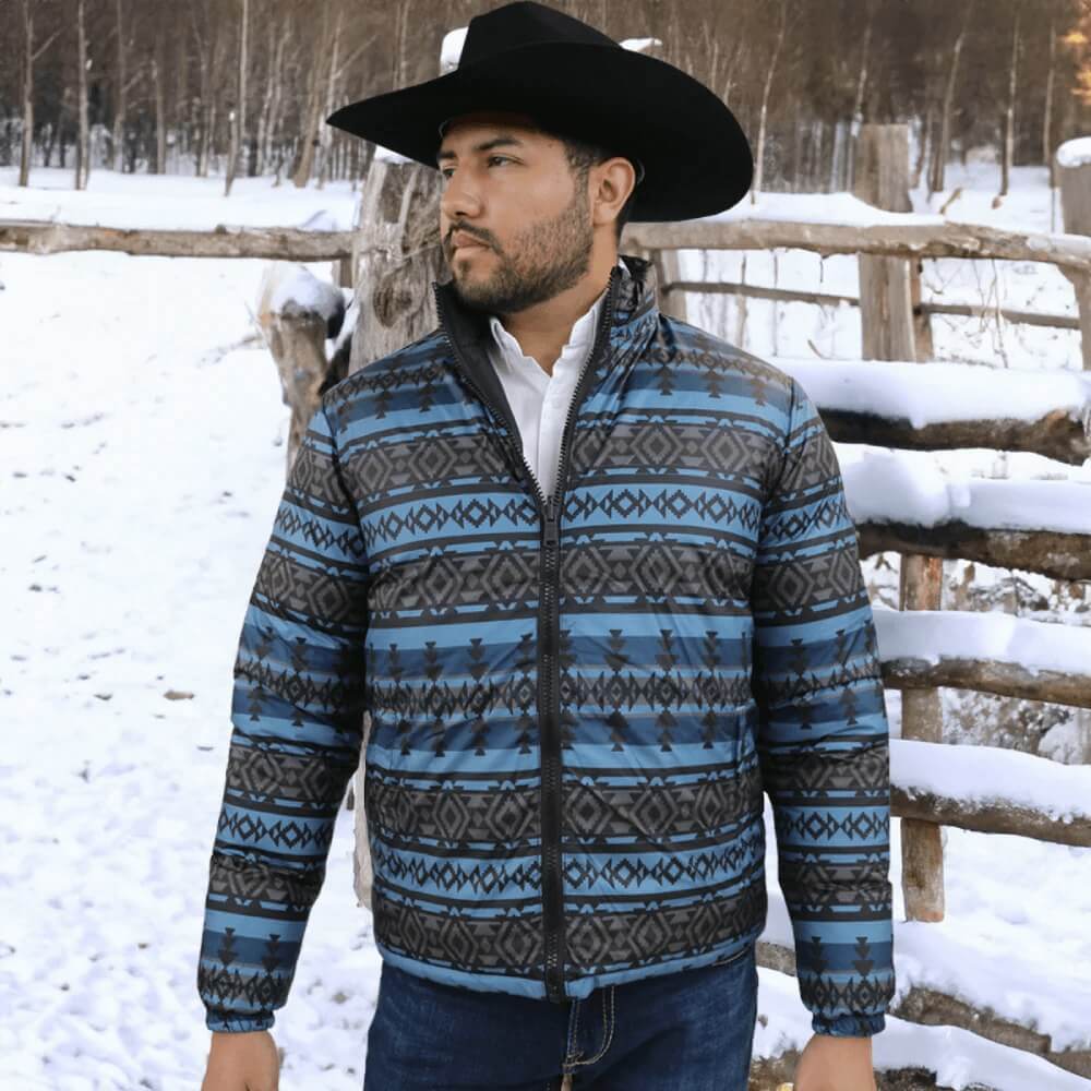 Tempco Mens Durango Reversible Puffer Jacket - TM1129 - Image 6
