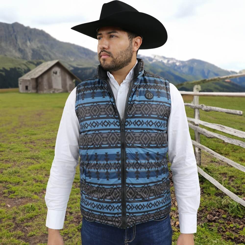 Tempco Mens Durango Reversible Puffer Vest - TM1229 - Image 2