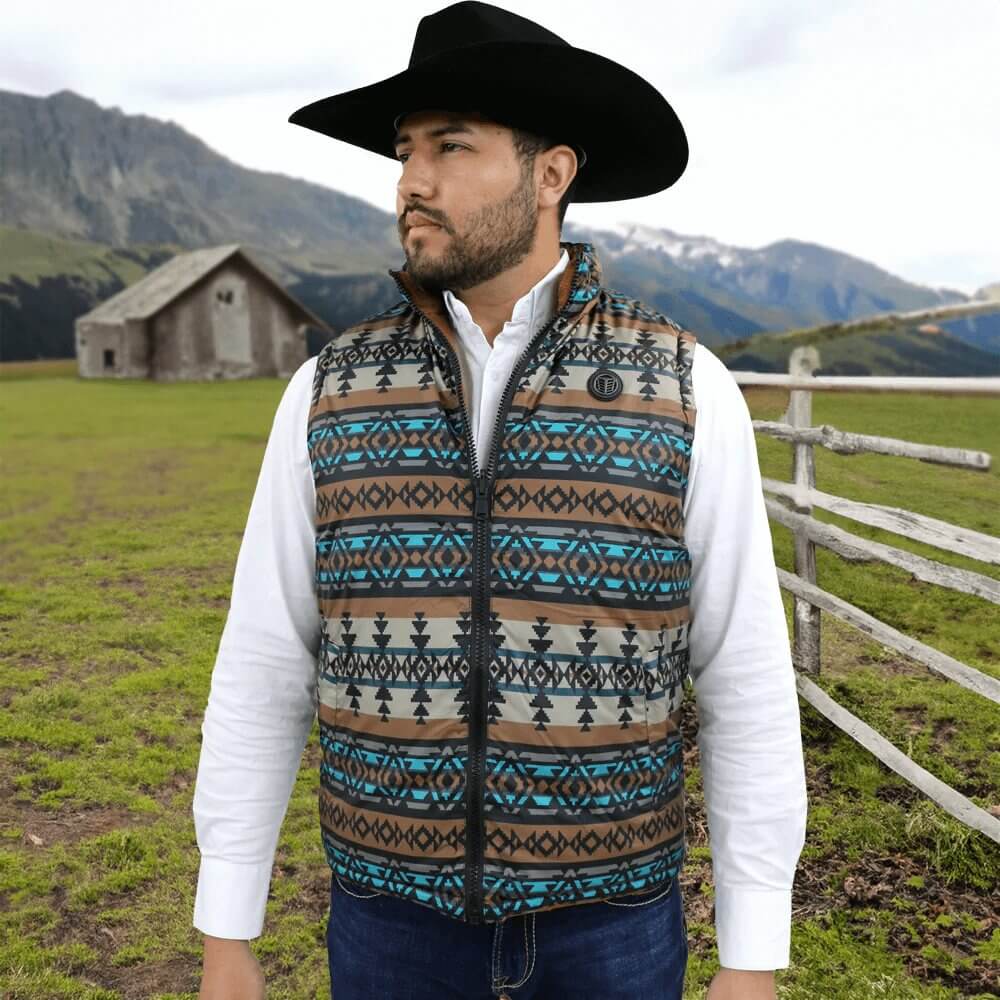 Tempco Mens Durango Reversible Puffer Vest - TM1229 - Image 4