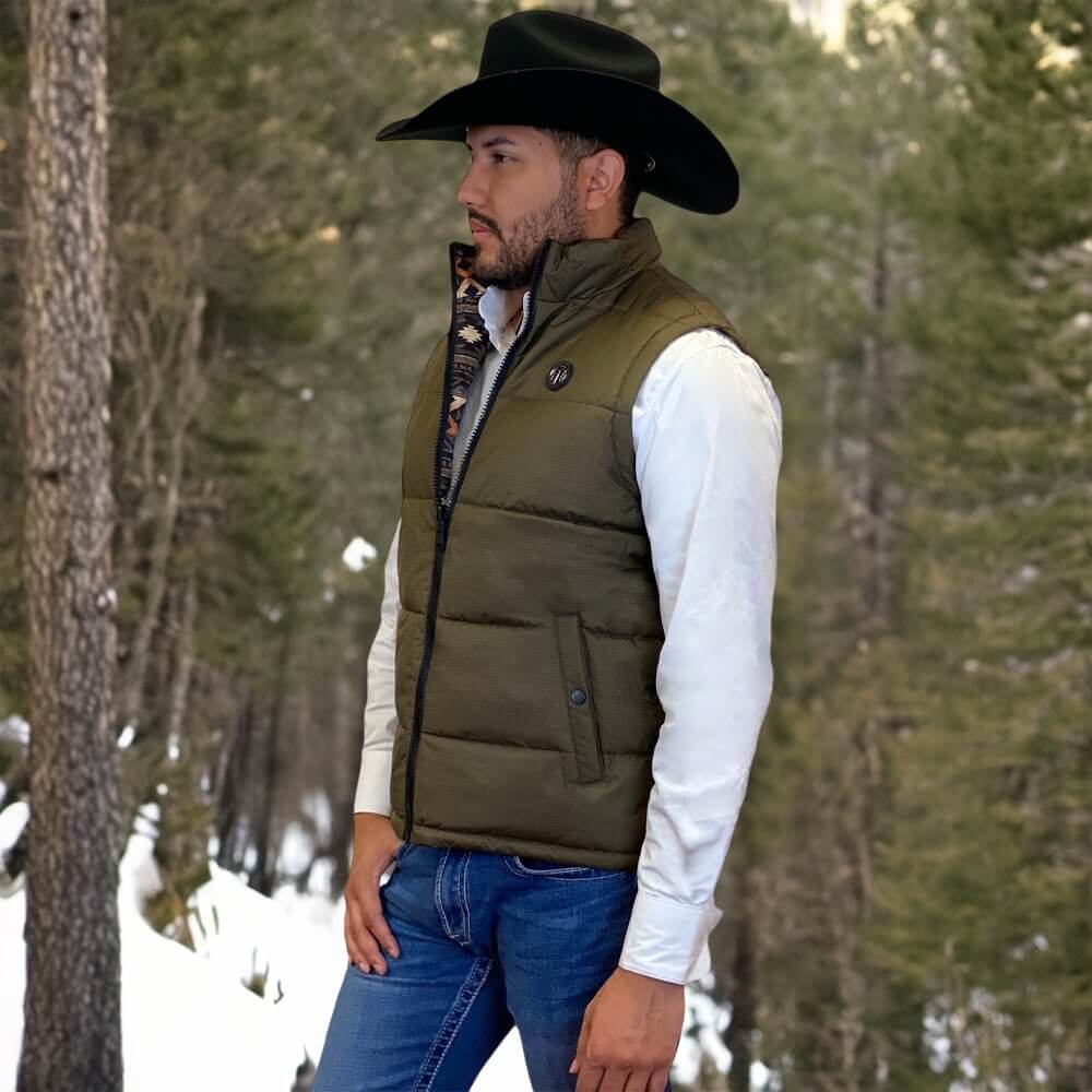 Tempco Mens Durango Reversible Puffer Vest - TM1230 - Image 11