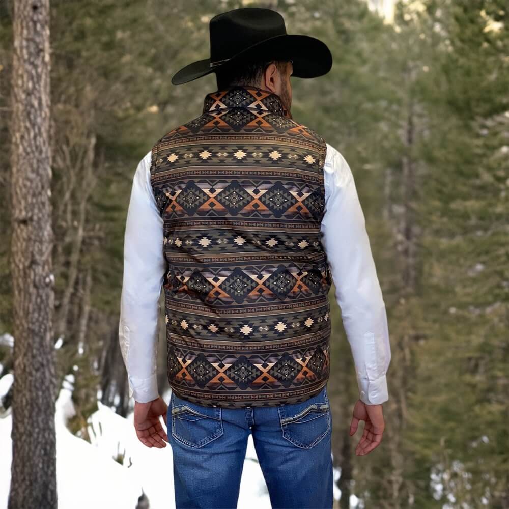 Tempco Mens Durango Reversible Puffer Vest - TM1230 - Image 8