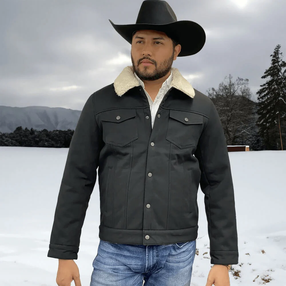 Tempco Mens Prescott Trucker Jacket - TM6008 - Image 4