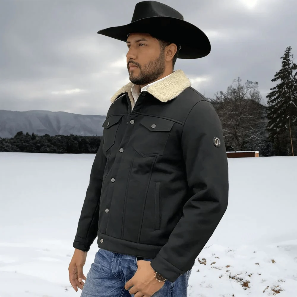 Tempco Mens Prescott Trucker Jacket - TM6008 - Image 5