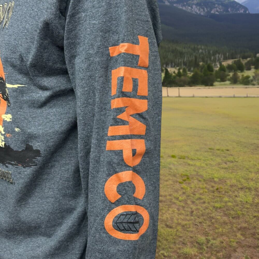 Tempco Mens Wild Soul Long Sleeve T-Shirt Grey - WILDSOUL - Image 4