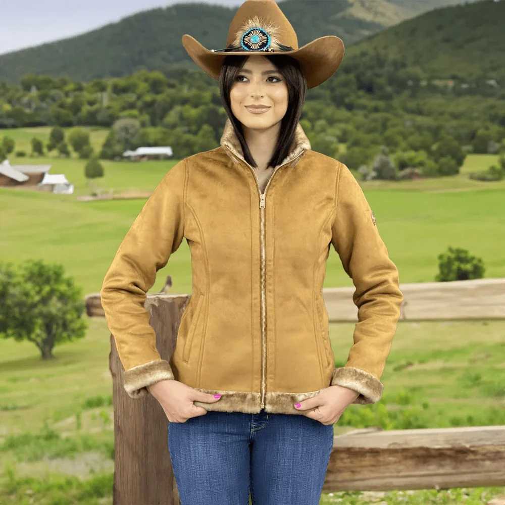 Tempco Womens Harper Suede Jacket - TL6003 - Image 7