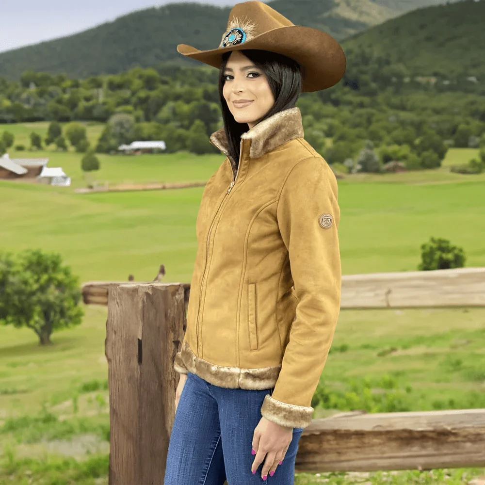 Tempco Womens Harper Suede Jacket - TL6003 - Image 8
