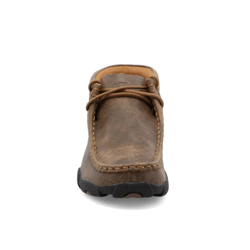 Twisted X Boys Leather Chukka Driving Moc Shoes - YDM0001 - Image 4