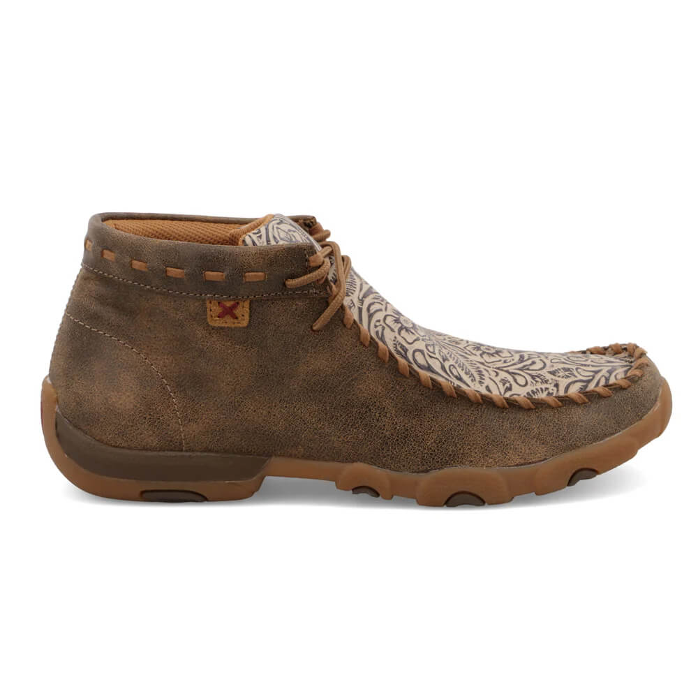 Twisted X Womens Chukka Driving Moc Shoes - WDM0080 - Image 6