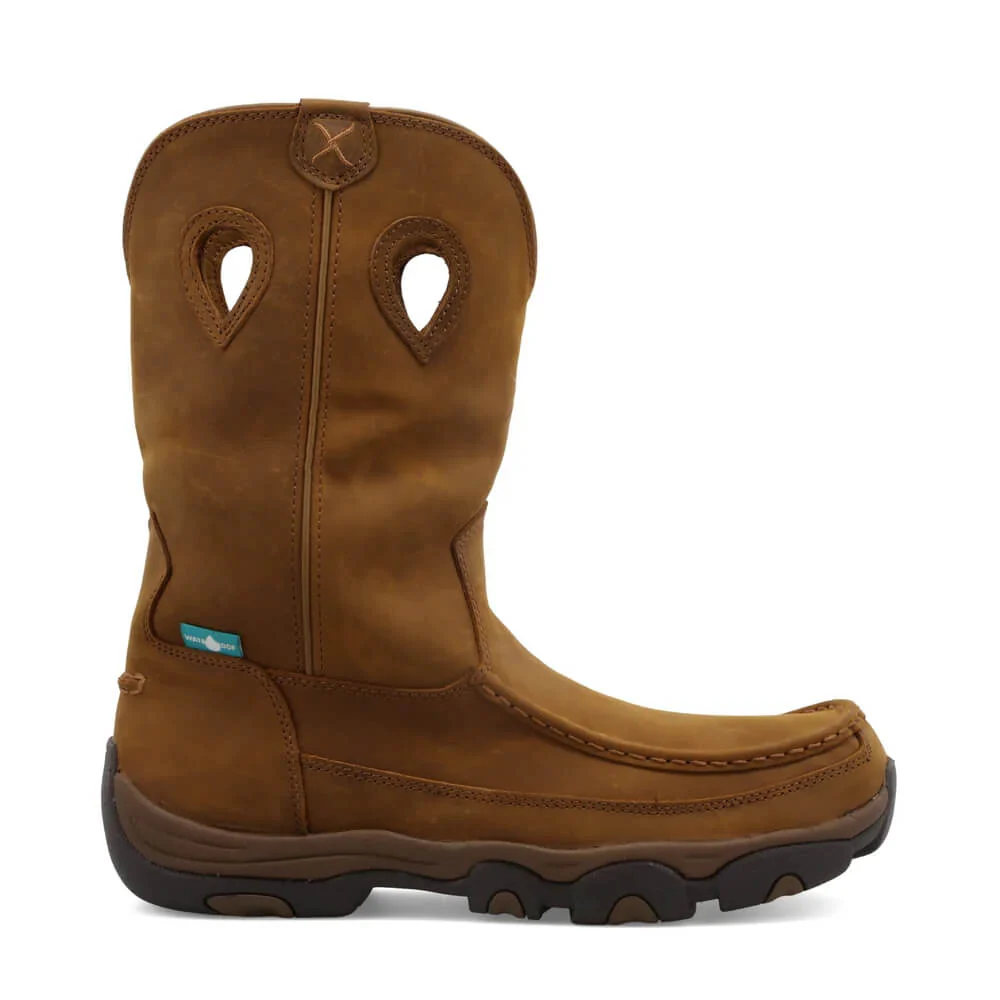 Twisted X Mens 11" Pull On Hiker Boots Brown - MHKBW01 - Image 4
