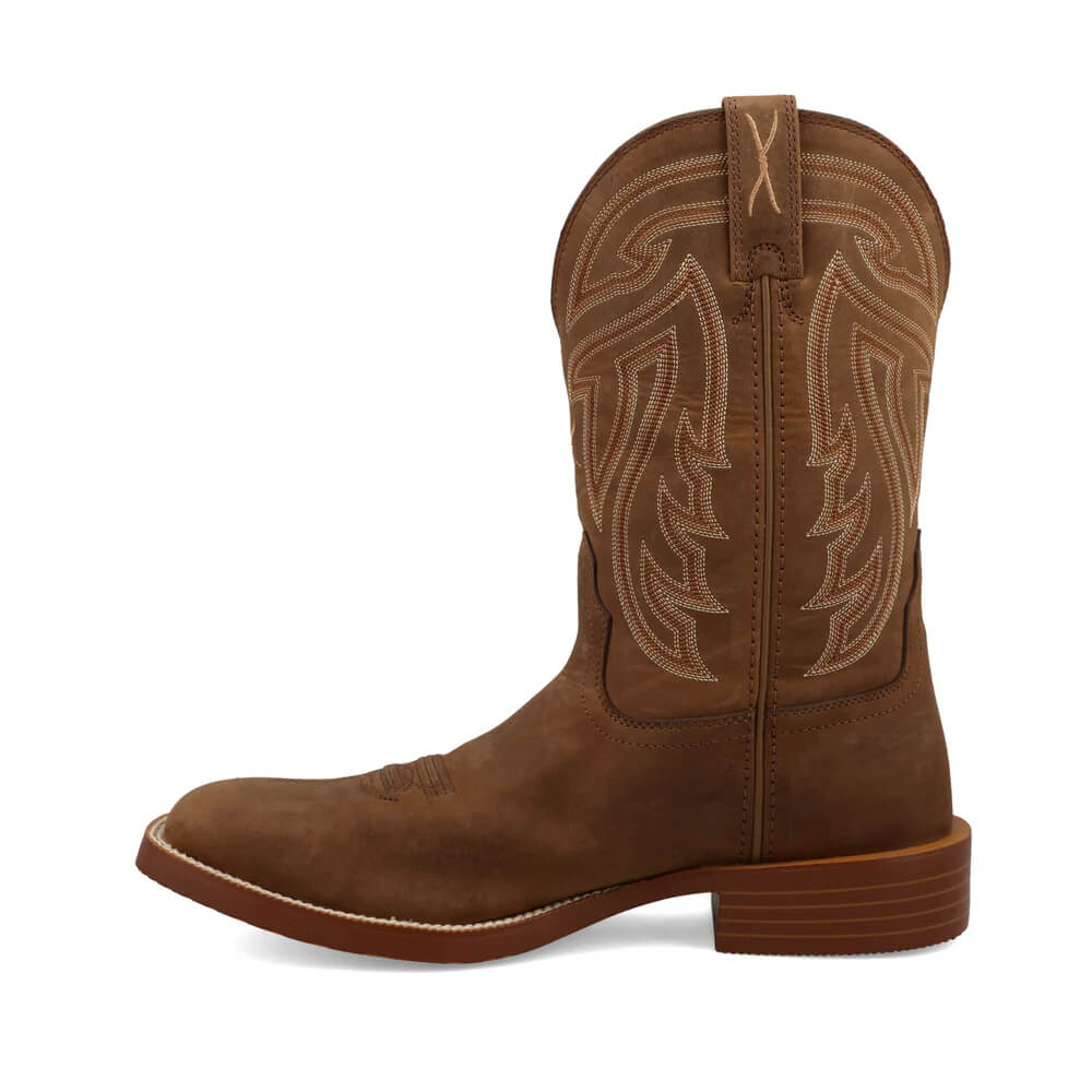 Twisted X Mens 11" Tech X Boots Coffee - MXTR016 - Image 3