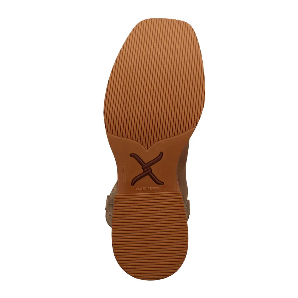 Twisted X Mens 11" Tech X Boots Coffee - MXTR016 - Image 4