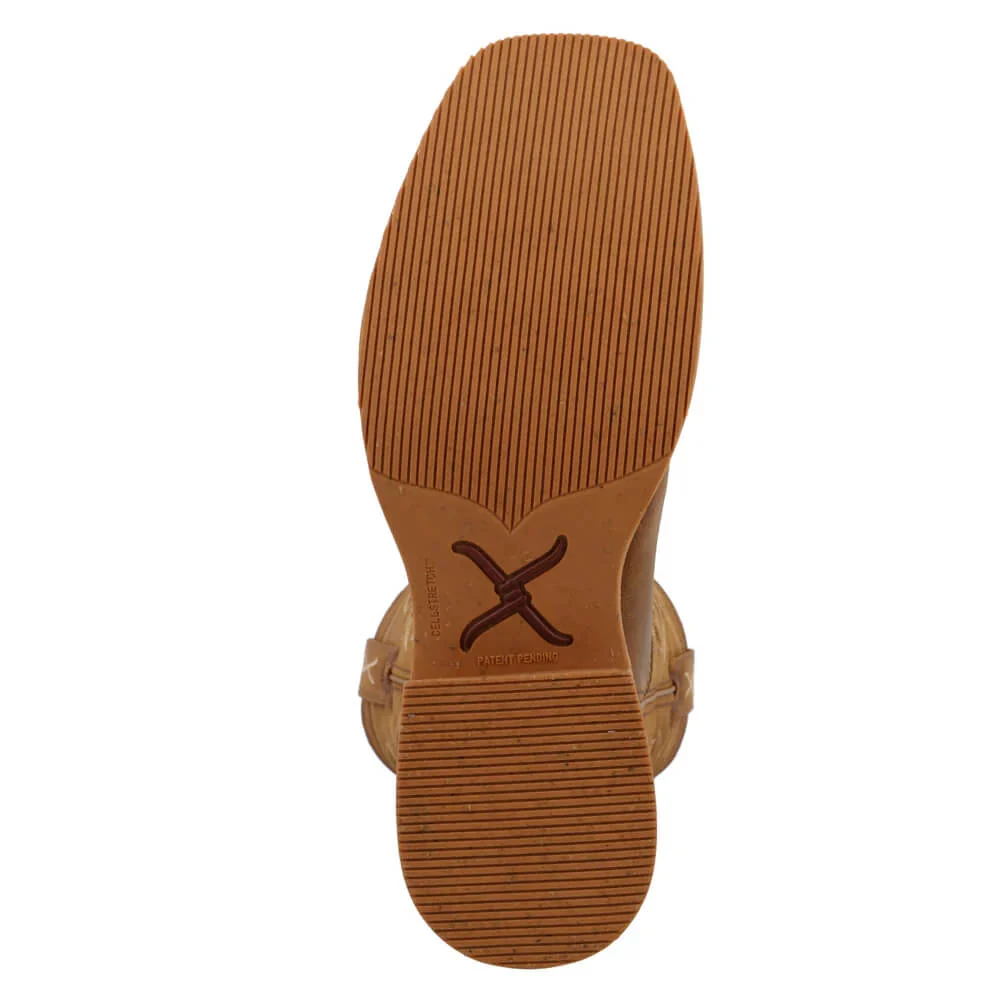 Twisted X Mens 11" Tech X™ Boots Saddle & Rustic Orange - MXTR005 - Image 3