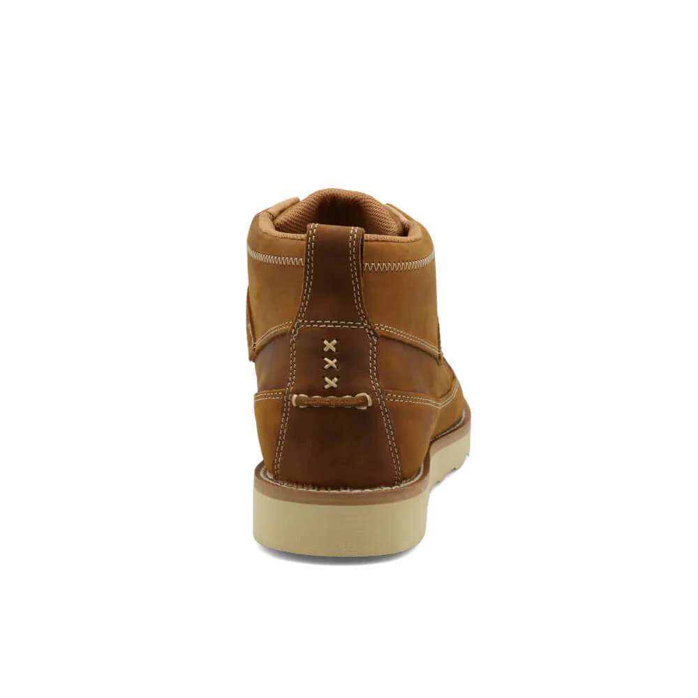 Twisted X Mens 4" Wedge Sole Boots Brown - MCA0007 - Image 3