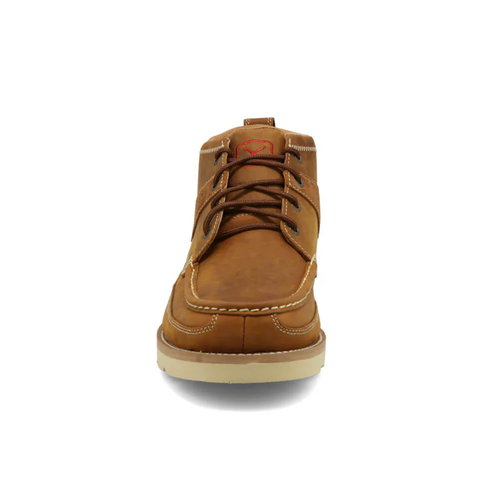 Twisted X Mens 4" Wedge Sole Boots Brown - MCA0007 - Image 5