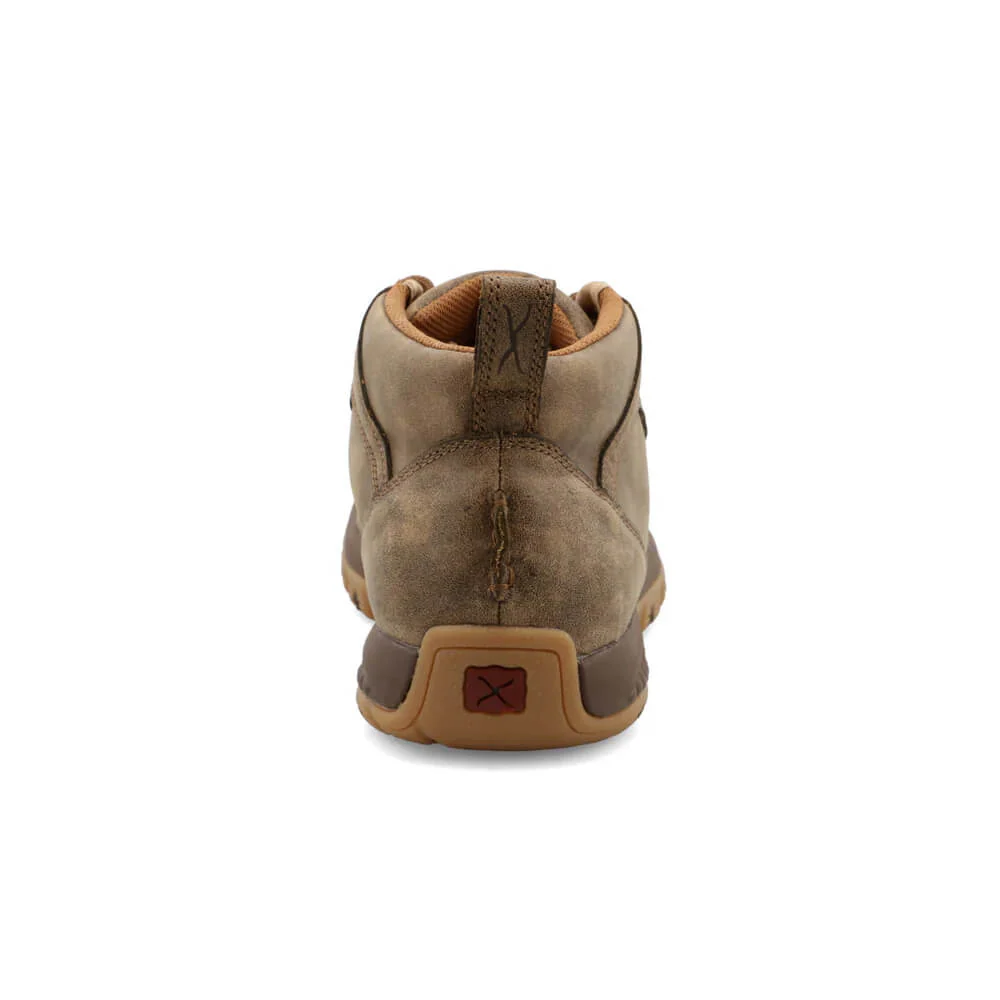 Twisted X Mens Chukka Driving Moc Shoes Bomber - MXC0001 - Image 3