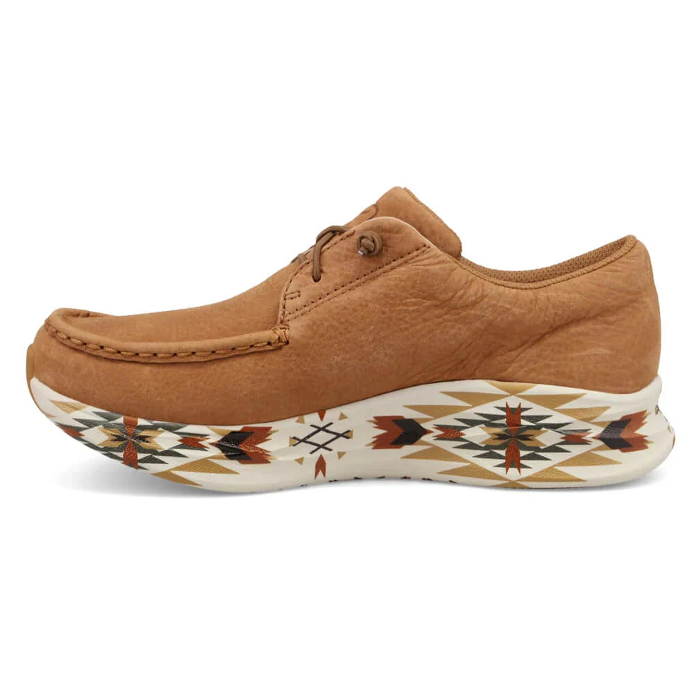 Twisted X Womens Feather X Casual Shoes Caramel & Multi - WCAU013 - Image 2