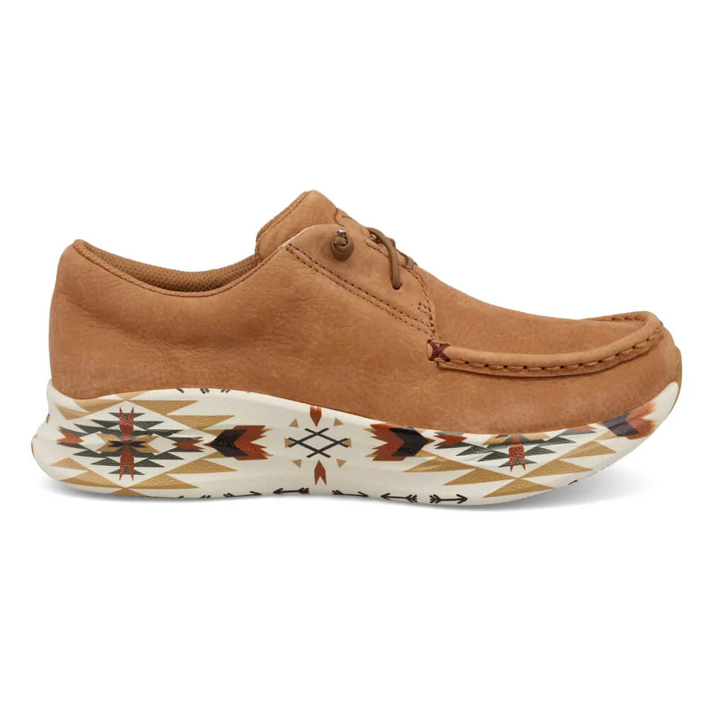 Twisted X Womens Feather X Casual Shoes Caramel & Multi - WCAU013 - Image 4