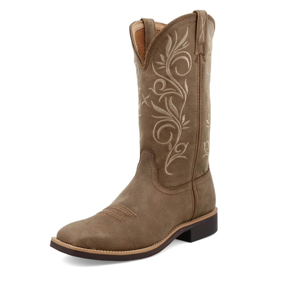 Twisted X Womens Western 11" Top Hand Boots Brown - WTH0012