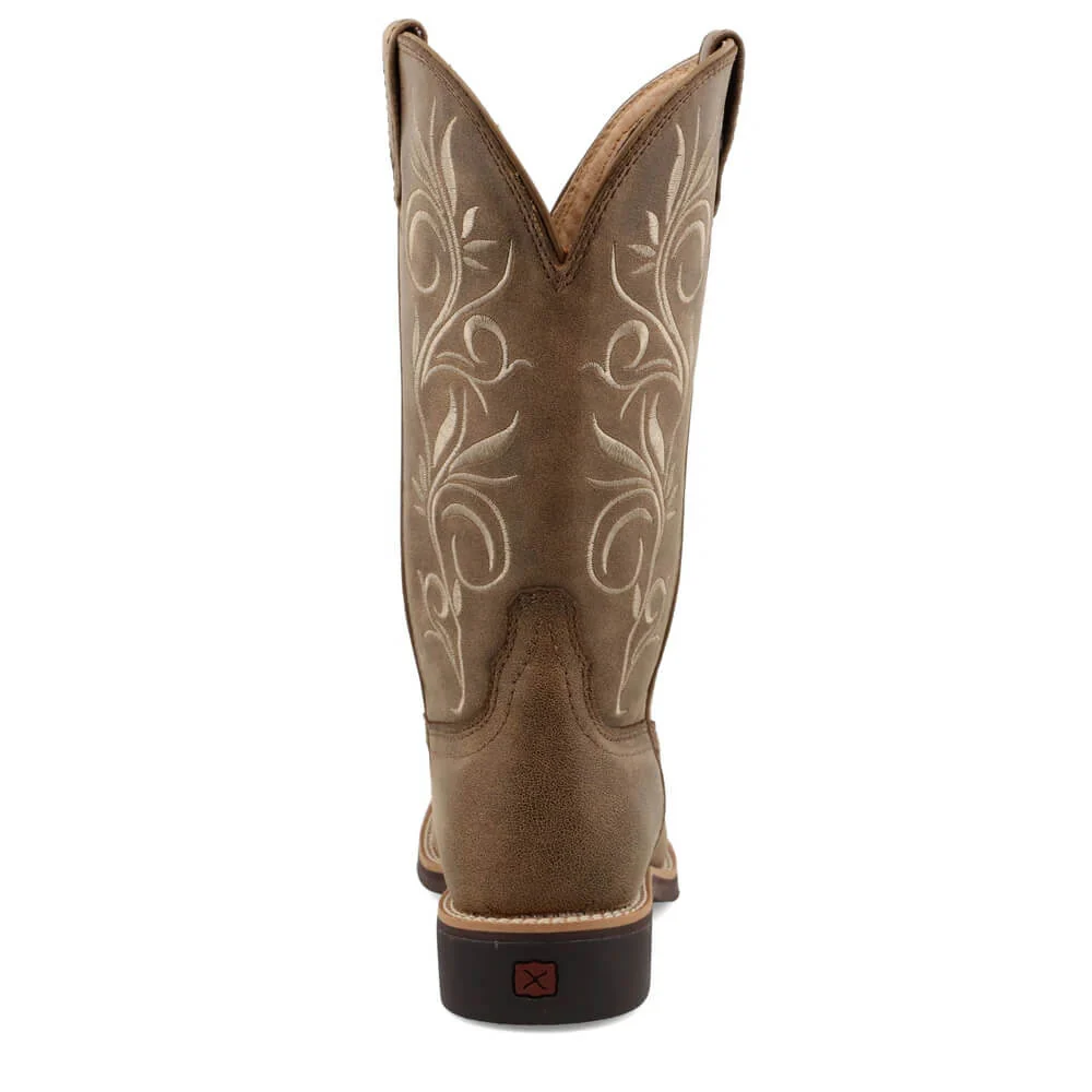 Twisted X Womens Western 11" Top Hand Boots Brown - WTH0012 - Image 3