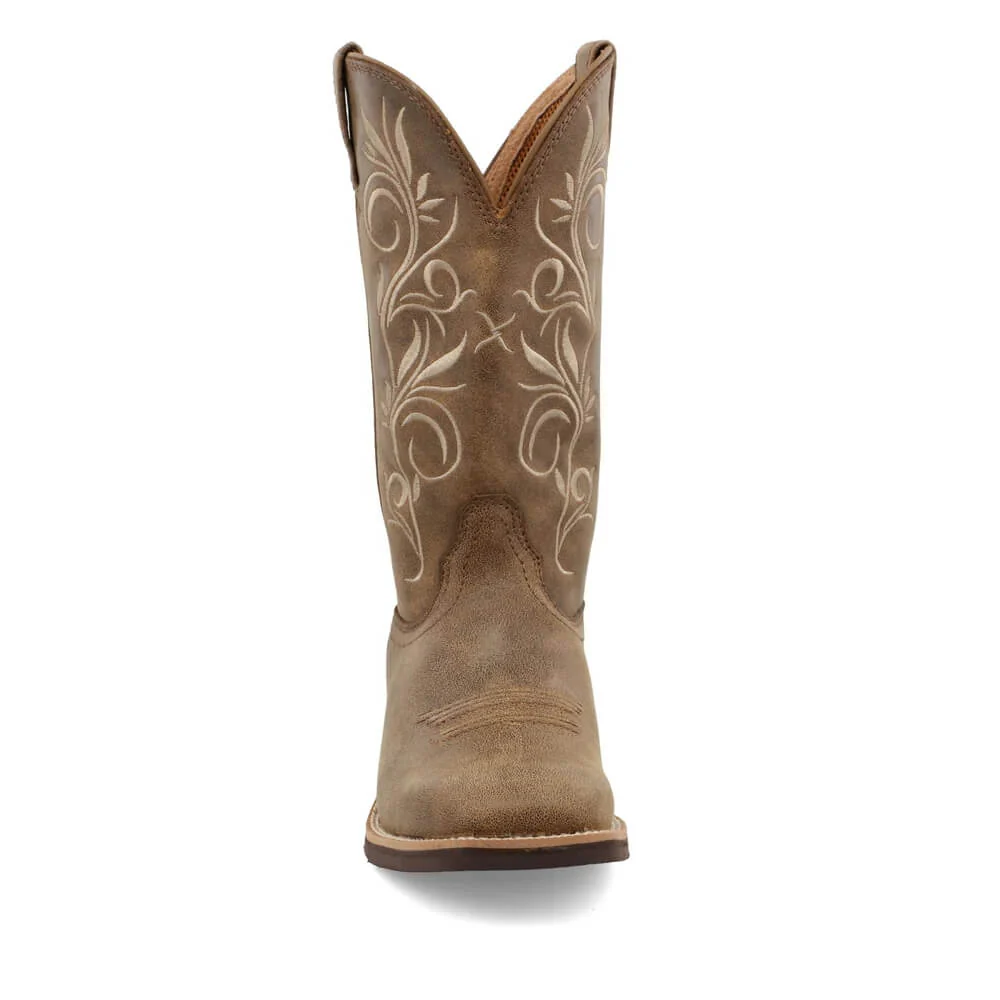 Twisted X Womens Western 11" Top Hand Boots Brown - WTH0012 - Image 6
