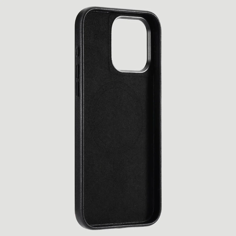 Wrangler Apple iPhone 15 Pro Max Leather Embroidery Case Black - LW/3001BK15PM - Image 4