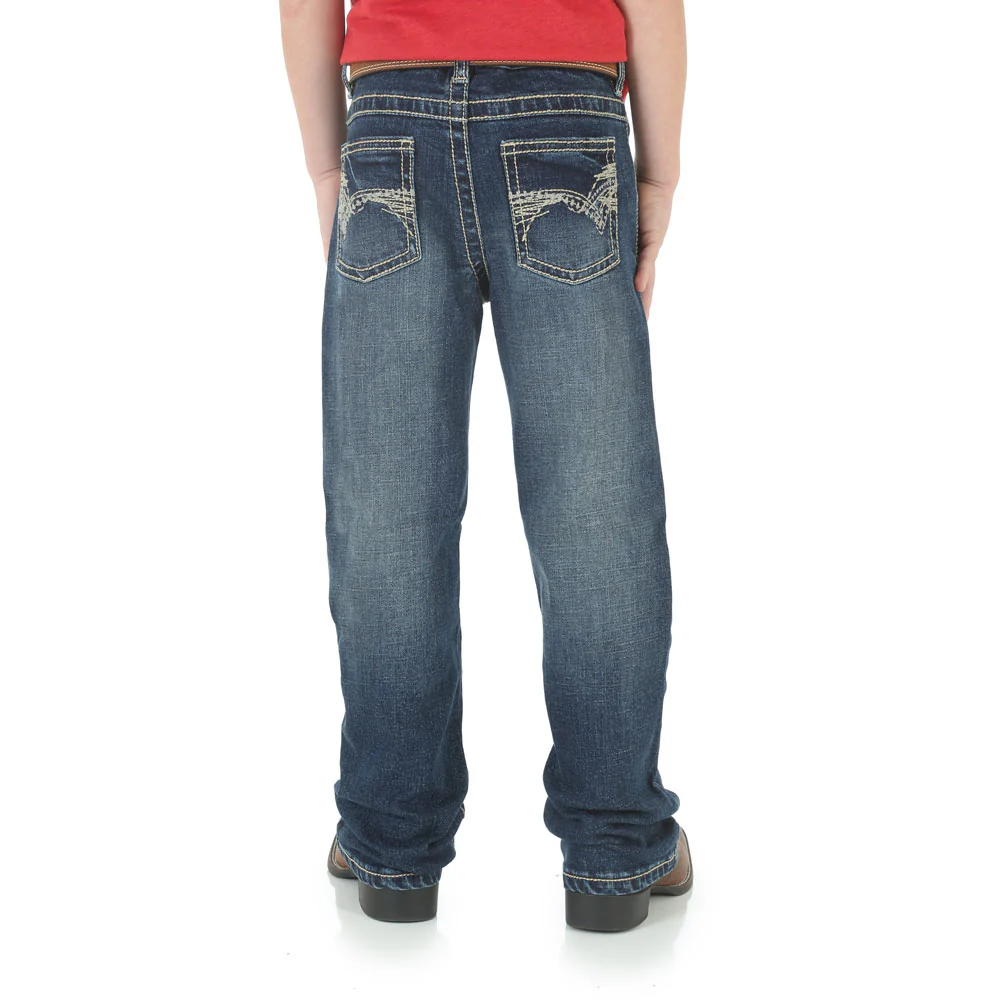Wrangler Boys 20X No. 42 Bootcut Jeans (Sizes 8 - 16) - 42BWXMD - Image 3
