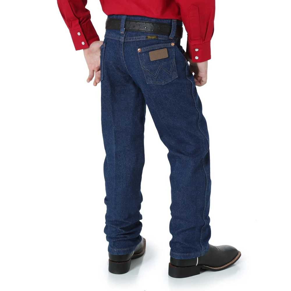 Wrangler Boys Cowboy Cut Original Fit Jean (Sizes 8 - 16) - 13MWZBP - Image 2