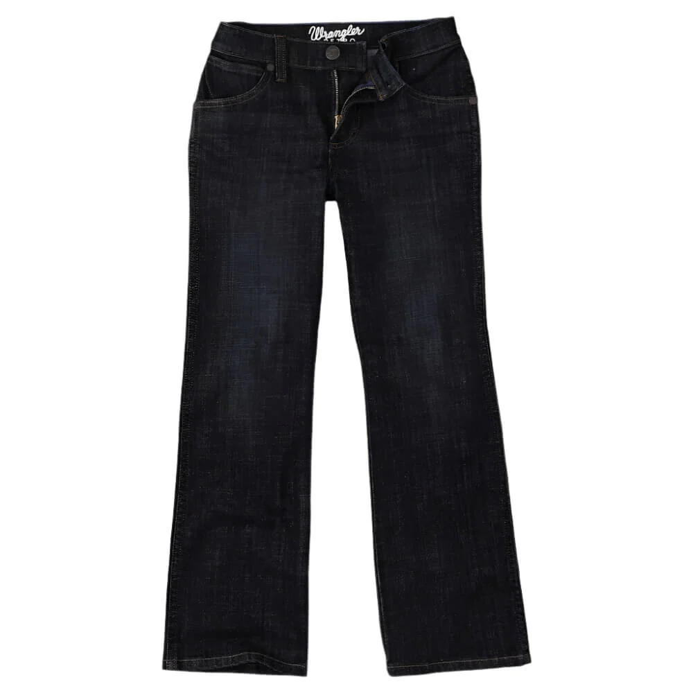 Wrangler Boys Retro Slim Boot Jeans Dax (Sizes: 8-18) - 112336146 - Image 2