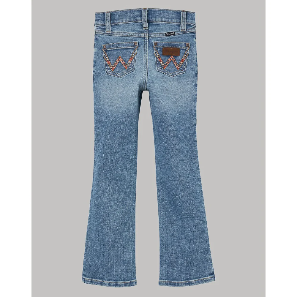 Wrangler Girls Retro Bootcut Jeans - 112344459 - Image 2