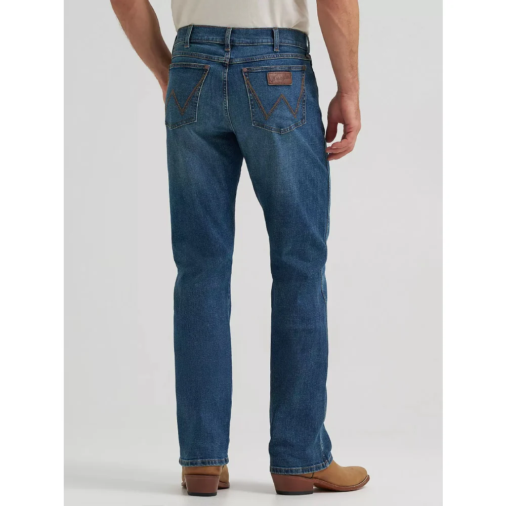 Wrangler Mens Retro® Relaxed Fit Bootcut Jeans - 112374812 - Image 2