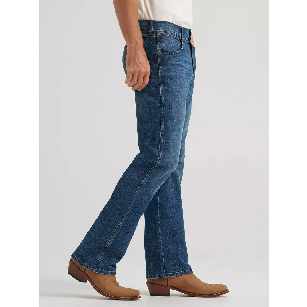 Wrangler Mens Retro® Relaxed Fit Bootcut Jeans - 112374812 - Image 3