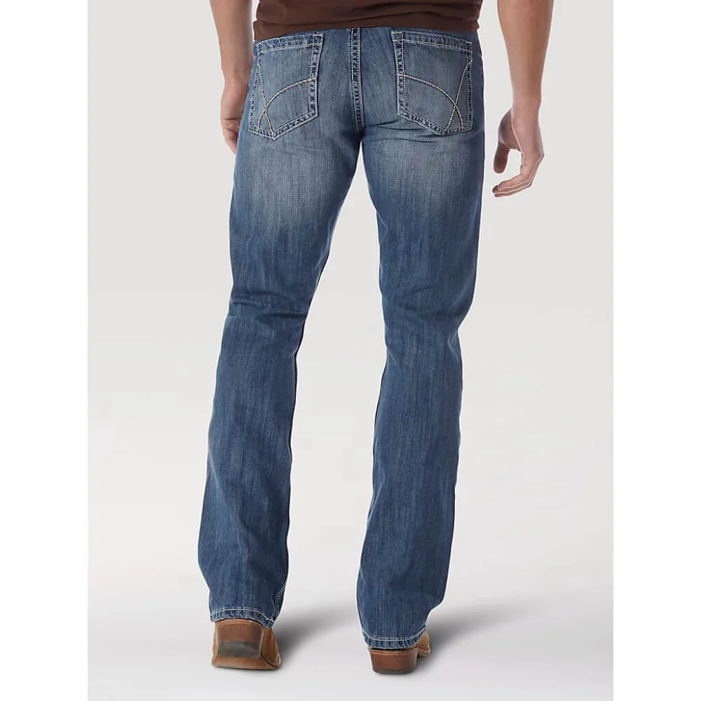 Wrangler Mens 20X Vintage Bootcut Jeans - 1042MWXLB - Image 2